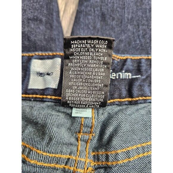 (3/$35) Mossimo Size 8 Pockets Ankle Skinny Fit 3 Premium Denim Blue Jeans - Picture 7 of 12